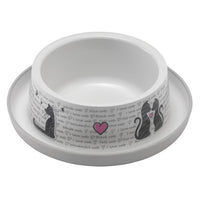 Moderna Cats In Love Bowl