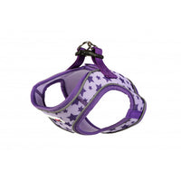 Doodlebone Pattern Snappy Harness, Violet Stars, 3