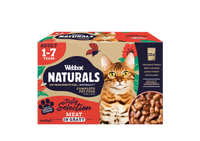 Webbox Naturals Cat Mixed Meat Selection In Gravy 12 X 100g Pouches