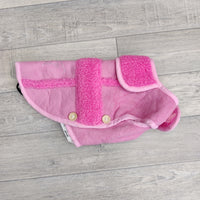 Trixie Pink Suede Lilles Dog Coat 30cm (12")