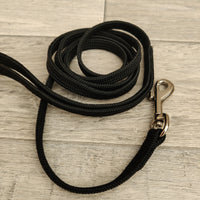 Black Nylon XSmall Dog Lead 1.0cm X 1.2m