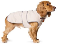 Ancol Sandstone Fleece Lined Showerprood Dog Coat Beige XL 56-66cm 20" Labrador Retriever